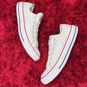 Converse Chuck Taylor All Stars White Women’s 9 Men’s 7 Low Top M7652 Canvas